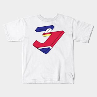 Channel 3 Logo No Text Kids T-Shirt